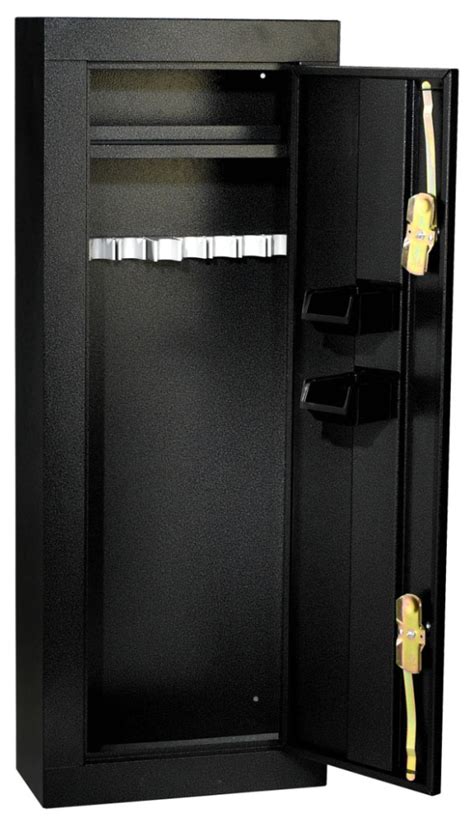 homak 8 gun steel security cabinet hs30103660|Homak Black 8 Gun First Watch Steel Security Cabinet .